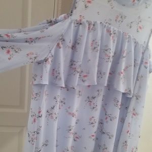 cold shoulder blouse